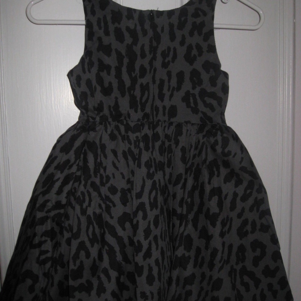Girls Harajuku Mini Leopard Print Dress-Size 6/6x - Picture 5 of 5